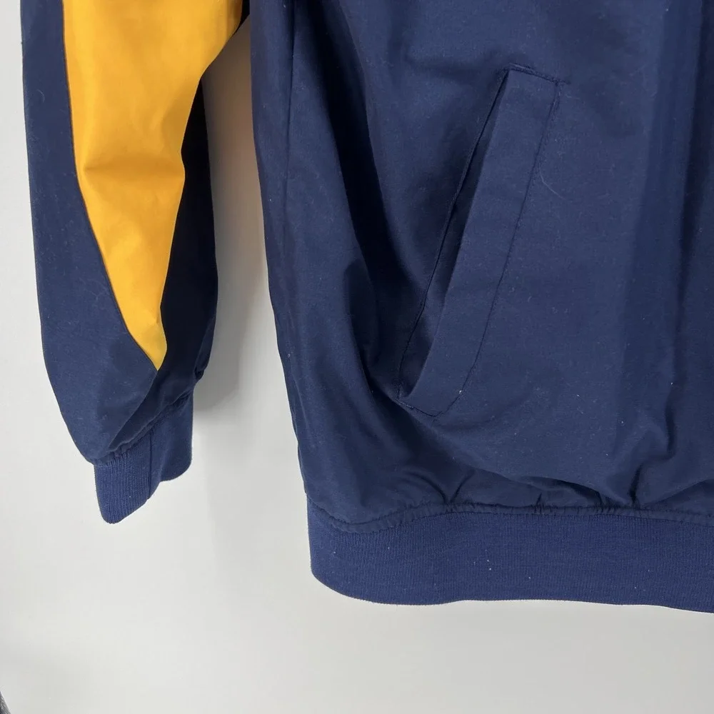 Nashville Predators Blueline Windbreak Pullover Large NHL Hockey Blue Yellow